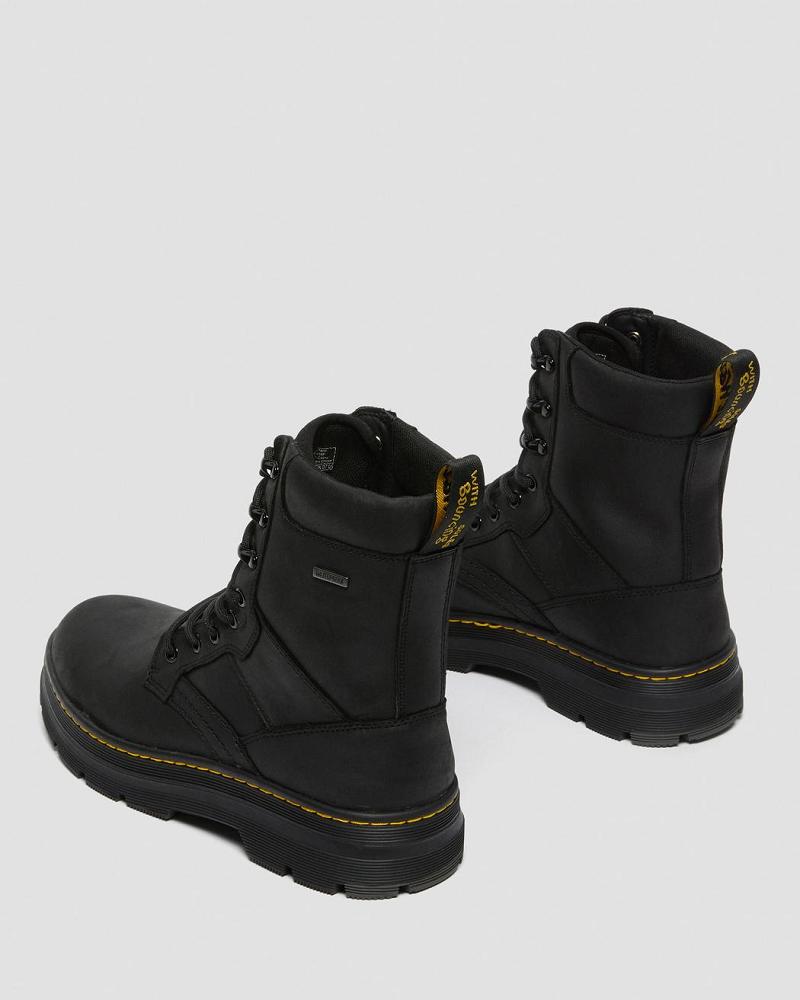 Botas Casuales Dr Martens Iowa Impermeables Poly Hombre Negros | MX 338DFM